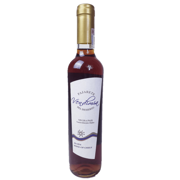 Vendimia Pajarete Negra País - 2014